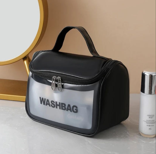 Bolsa Necessarie Transparente WashBag Impermeável