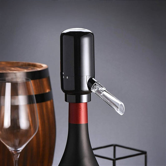 Aerador Vinho Elétrico Decanter Dispenser Automático Bomba